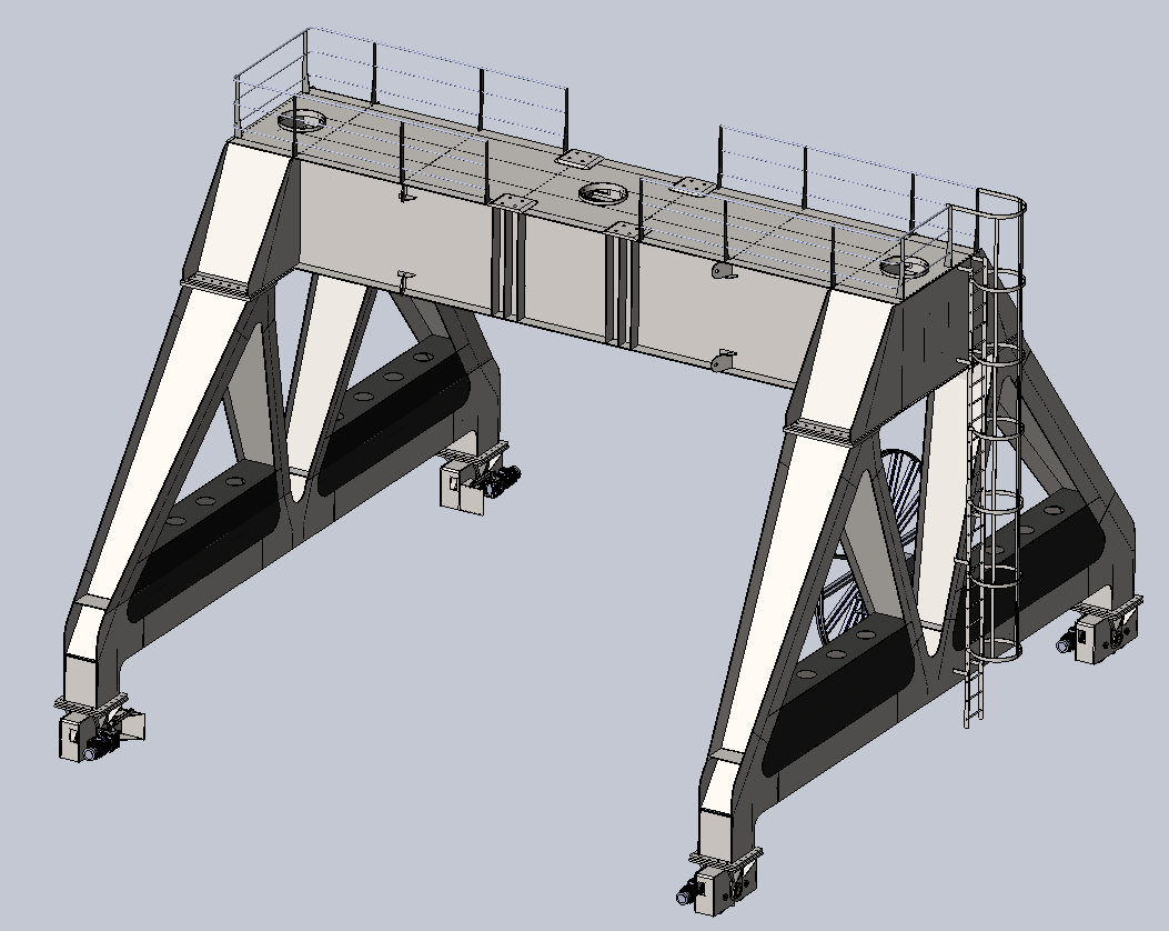 Crane Undercarriage and Bogies	